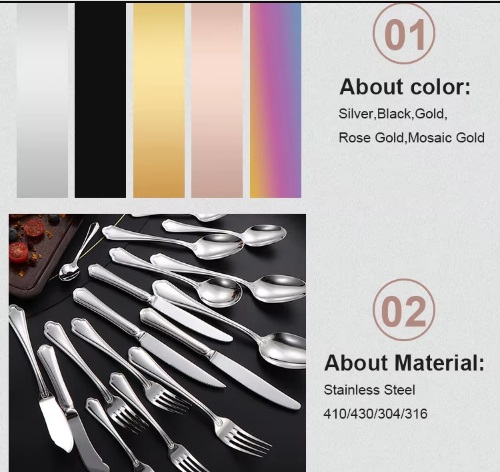 Flatware detail